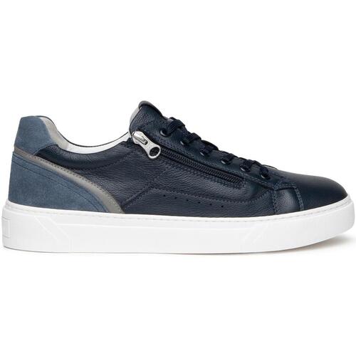 Schuhe Herren Sneaker Low NeroGiardini NGUPE24-400241-blu Blau