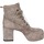 Schuhe Damen Low Boots Moma EY582 87302B Grau