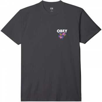 Obey  T-Shirts & Poloshirts floral garden
