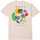 Kleidung Herren T-Shirts & Poloshirts Obey flowers papers scissors Beige