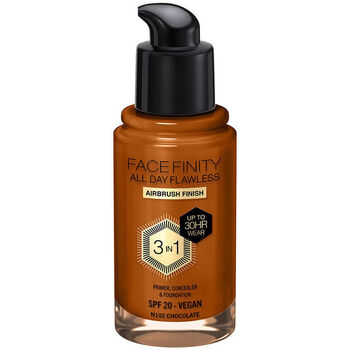 Max Factor  Make-up & Foundation Facefinity All Day Flawless 3 In 1 Foundation n102-schokolade