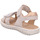 Schuhe Mädchen Babyschuhe Superfit Maedchen Sandale Leder \ SPARKLE 1-609004-1010 Weiss