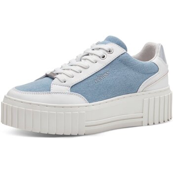 Schuhe Damen Sneaker S.Oliver 5-23662-42/848 LIGHT BLUE COMB. 5-23662-42/848 Blau