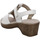 Schuhe Damen Sandalen / Sandaletten Ara Sandaletten Key West Sandale weiss 12-20301-04 Weiss