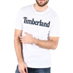 Kleidung Herren T-Shirts & Poloshirts Timberland A2C31 Weiss