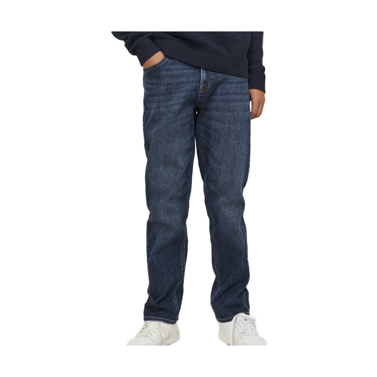 Kleidung Jungen Straight Leg Jeans Jack & Jones 12252558 Blau