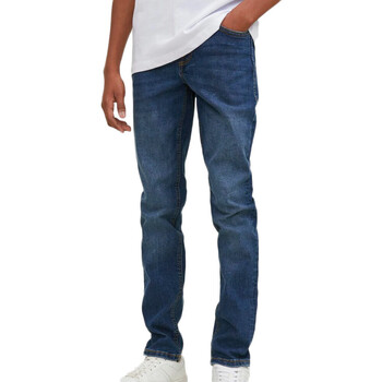 Kleidung Jungen Straight Leg Jeans Jack & Jones 12252547 Blau