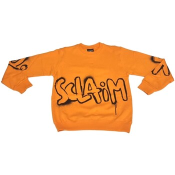 Kleidung Jungen Sweatshirts Disclaimer 58013 Orange