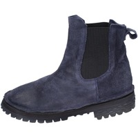 Schuhe Damen Low Boots Moma EY599 73303C Blau