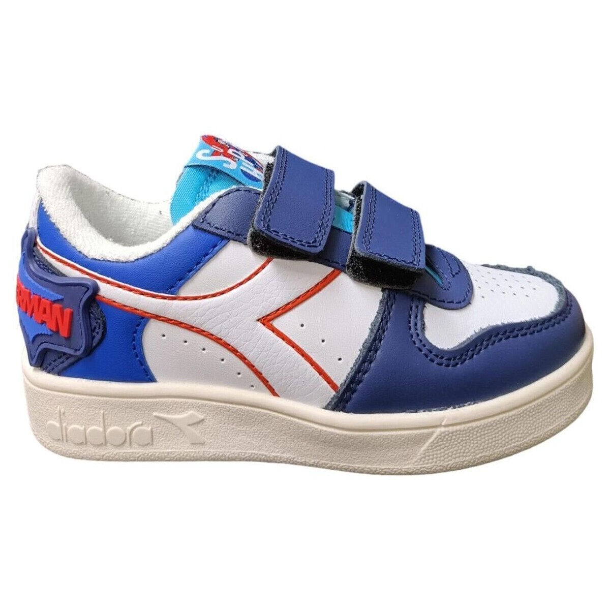 Schuhe Kinder Sneaker Diadora MAGIC BASKET LOW SUPERMAN Multicolor