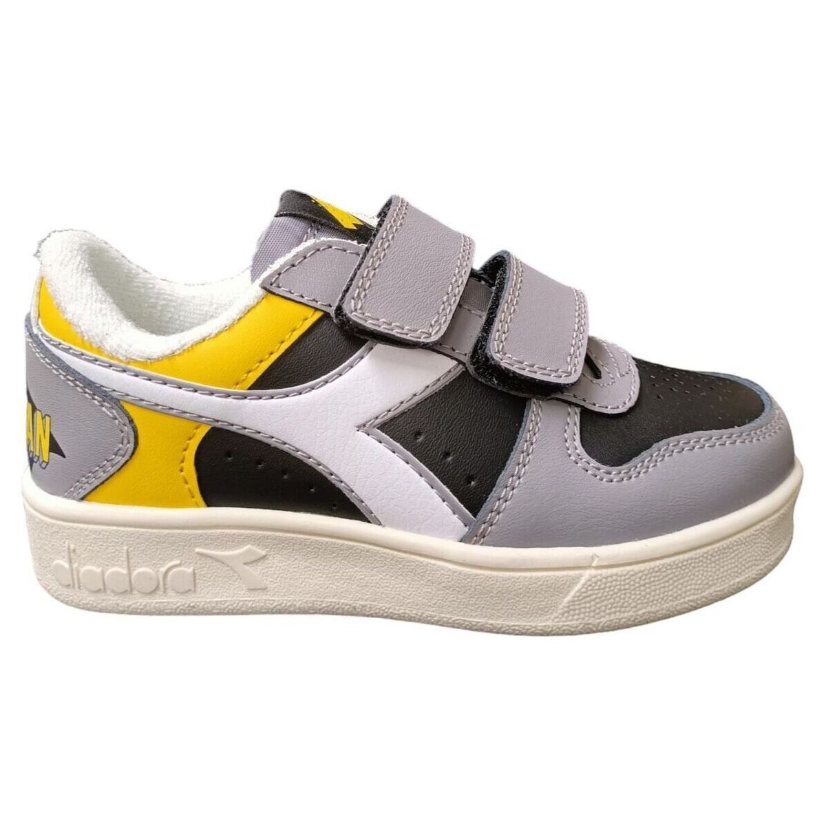 Schuhe Kinder Sneaker Diadora MAGIC BASKET LOW BATMAN Multicolor