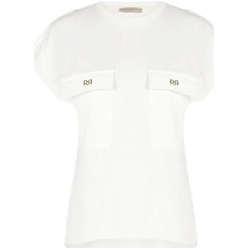 Kleidung Damen T-Shirts & Poloshirts Rinascimento CFC0117488003 Weiß