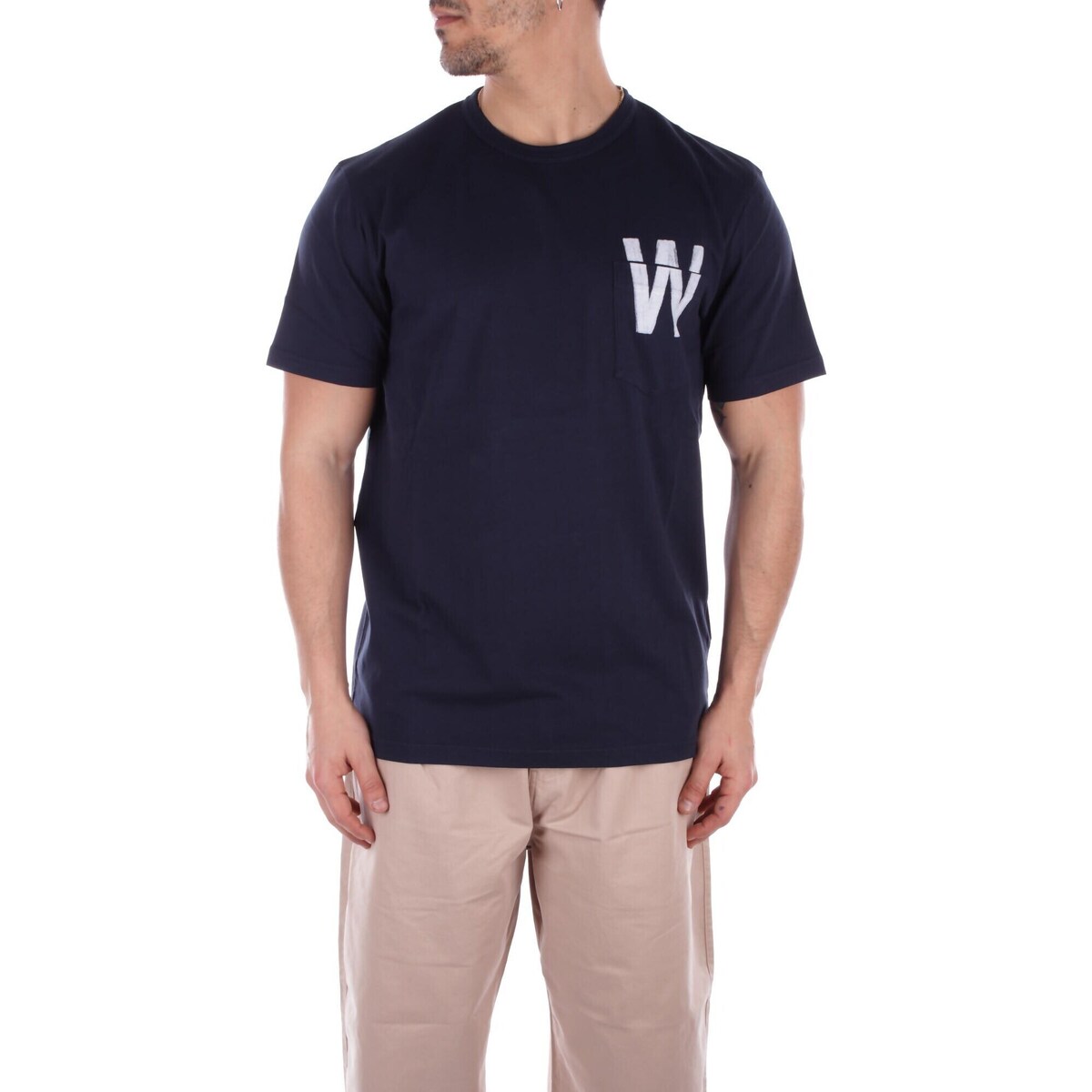 Kleidung Herren T-Shirts Woolrich CFWOTE0122MRUT2926UT2926 Blau