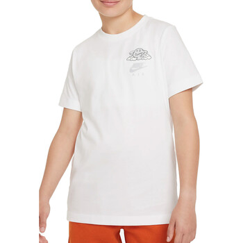Kleidung Jungen T-Shirts Nike FN9619 Weiss
