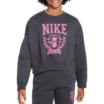 Kleidung Mädchen Sweatshirts Nike FZ4722 Grau