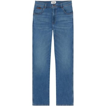 Kleidung Herren Straight Leg Jeans Wrangler TEXAS 821 Blau