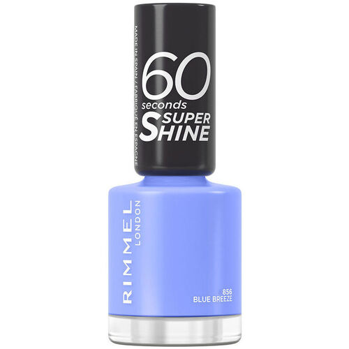 Beauty Damen Nagellack Rimmel London 60 Seconds Super Shine Nagellack 856-blaue Brise 
