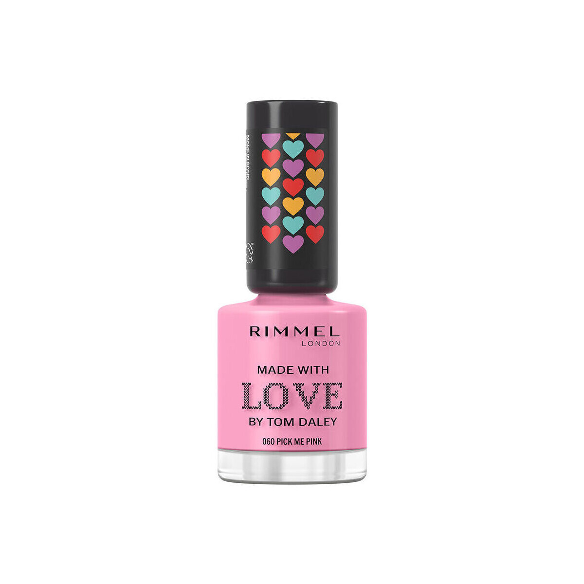 Beauty Damen Nagellack Rimmel London Made With Love Von Tom Daley Nagellack 060-pick Me Pink 