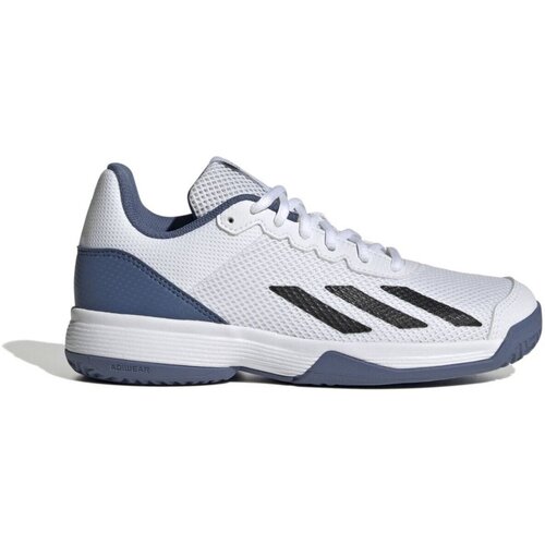 Schuhe Mädchen Tennisschuhe adidas Originals Outdoor Courtflash K IG9536 Weiss
