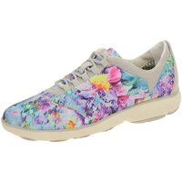 Schuhe Damen Derby-Schuhe & Richelieu Geox Schnuerschuhe Nebula Schuhe Blumen-Muster D621EA 000ANC0896 Multicolor