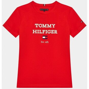 Tommy Hilfiger KB0KB08671 - TH LOGO-XND FIERCE RED Rot