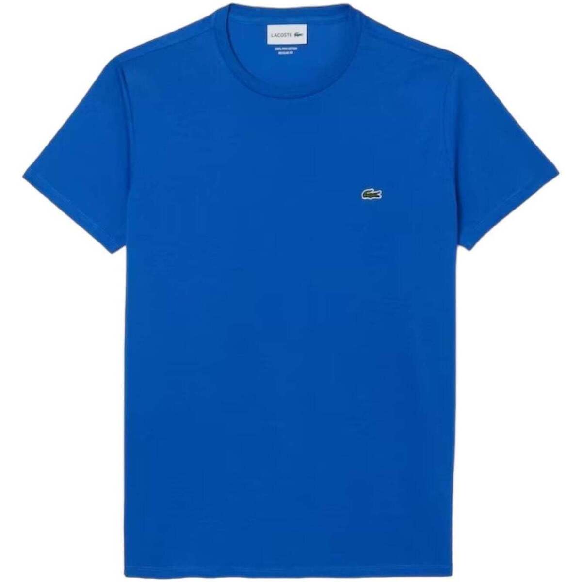 Kleidung Herren T-Shirts & Poloshirts Lacoste  Blau