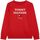 Kleidung Jungen Sweatshirts Tommy Hilfiger KB0KB08713 - LOGO SWEAT-XND FIERCE RED Rot