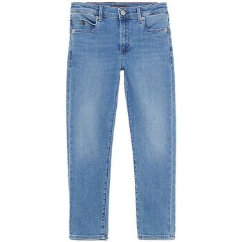 Kleidung Jungen Jeans Tommy Hilfiger KB0KB08686 - MODERN STRAIGHT-1A6 MALDIVE MD Blau