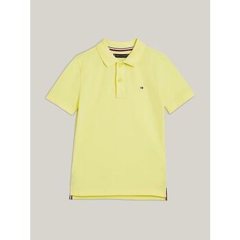 Kleidung Jungen T-Shirts & Poloshirts Tommy Hilfiger KB0KB09103 FLAG POLO-ZIN YELLOW TULP Gelb