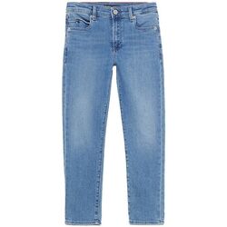 Kleidung Jungen Jeans Tommy Hilfiger KB0KB08686 - MODERN STRAIGHT-1A6 MALDIVE MD Blau