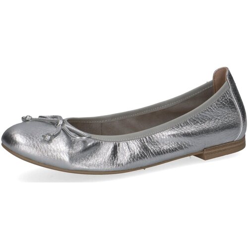Schuhe Damen Ballerinas Caprice 9-22108-42/902 Silbern