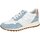 Schuhe Damen Sneaker Geox Tabely Schuhe weiß D15AQA D15AQA022FUC4998 Blau