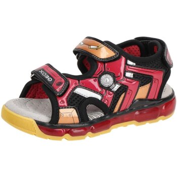 Schuhe Jungen Sandalen / Sandaletten Geox Schuhe Android Sandale Iron Man J350QB J350QB 014CEC0048 Rot
