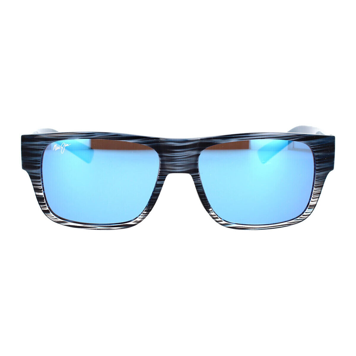 Uhren & Schmuck Sonnenbrillen Maui Jim Keahi B873-03 Polarisierte Sonnenbrille Blau