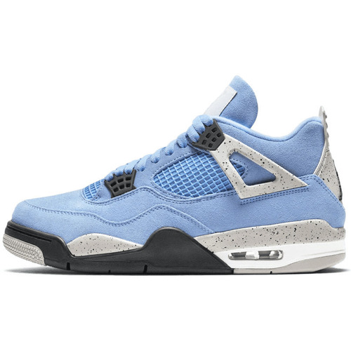 Schuhe Wanderschuhe Air Jordan 4 University Blue Blau