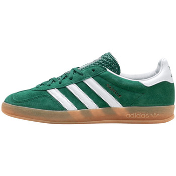 Schuhe Wanderschuhe adidas Originals Gazelle Indoor Collegiate Green Gum Grün