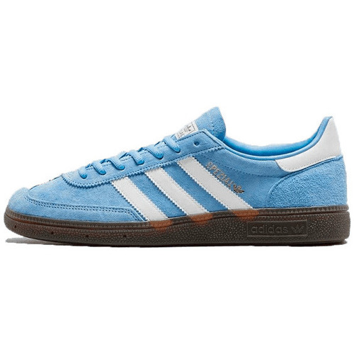 Schuhe Wanderschuhe adidas Originals Handball Spezial Light Blue Blau