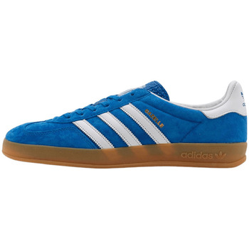 Schuhe Wanderschuhe adidas Originals Gazelle Indoor Blue Bird Gum Blau
