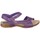 Schuhe Damen Sandalen / Sandaletten Interbios SCHUHE  4487 Violett