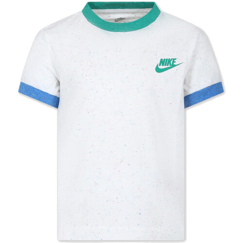 Kleidung Jungen T-Shirts Nike 86L709 Weiss