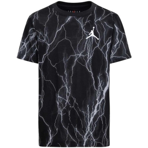 Kleidung Jungen T-Shirts Nike 95C907 Schwarz