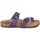 Schuhe Damen Sandalen / Sandaletten Interbios SCHUHE  7212 Violett