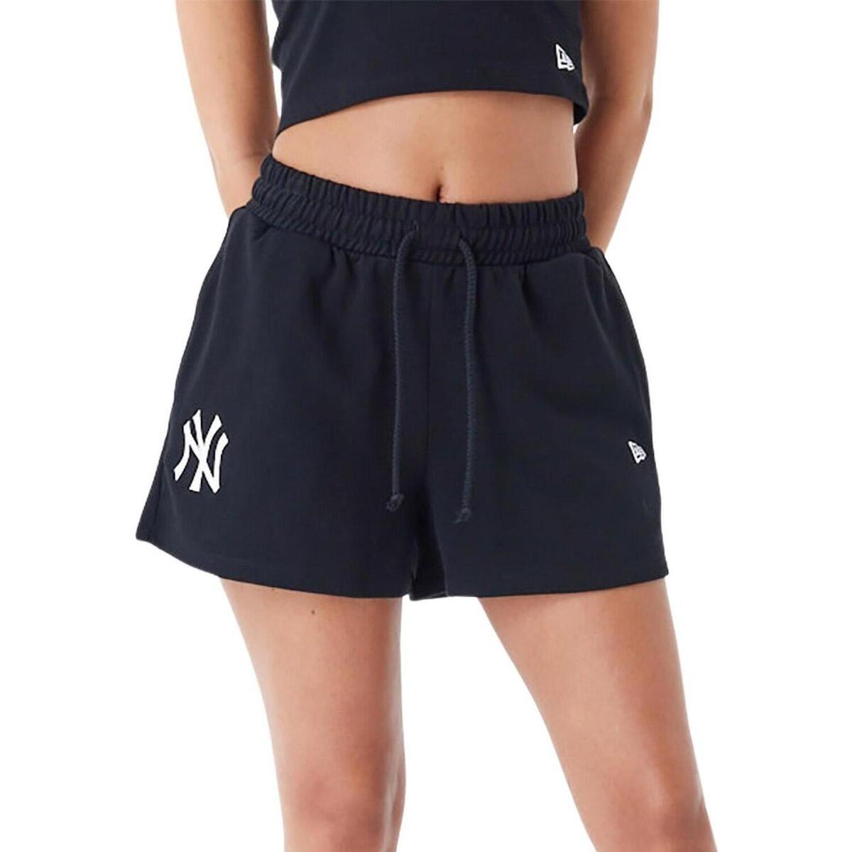 Kleidung Damen Shorts / Bermudas New-Era  Schwarz