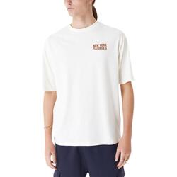 Kleidung T-Shirts New-Era  Weiss