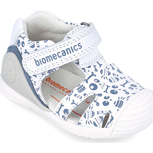 Biomecanics FIRST STEPS BEDRUCKTE SANDALE 242128 Weiss