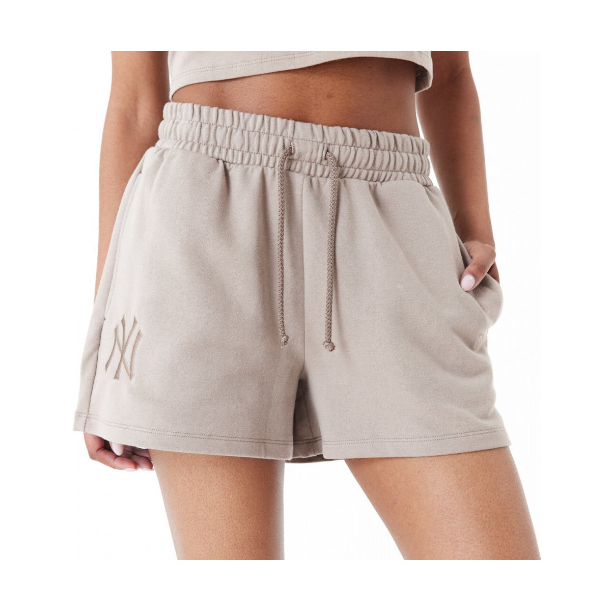 Kleidung Damen Shorts / Bermudas New-Era Mlb le shorts neyyan Braun