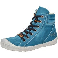 Schuhe Damen Derby-Schuhe & Richelieu Eject Schnuerschuhe Dass 2 Mid-Sneakers hell 14004/1 14004/1 Blau