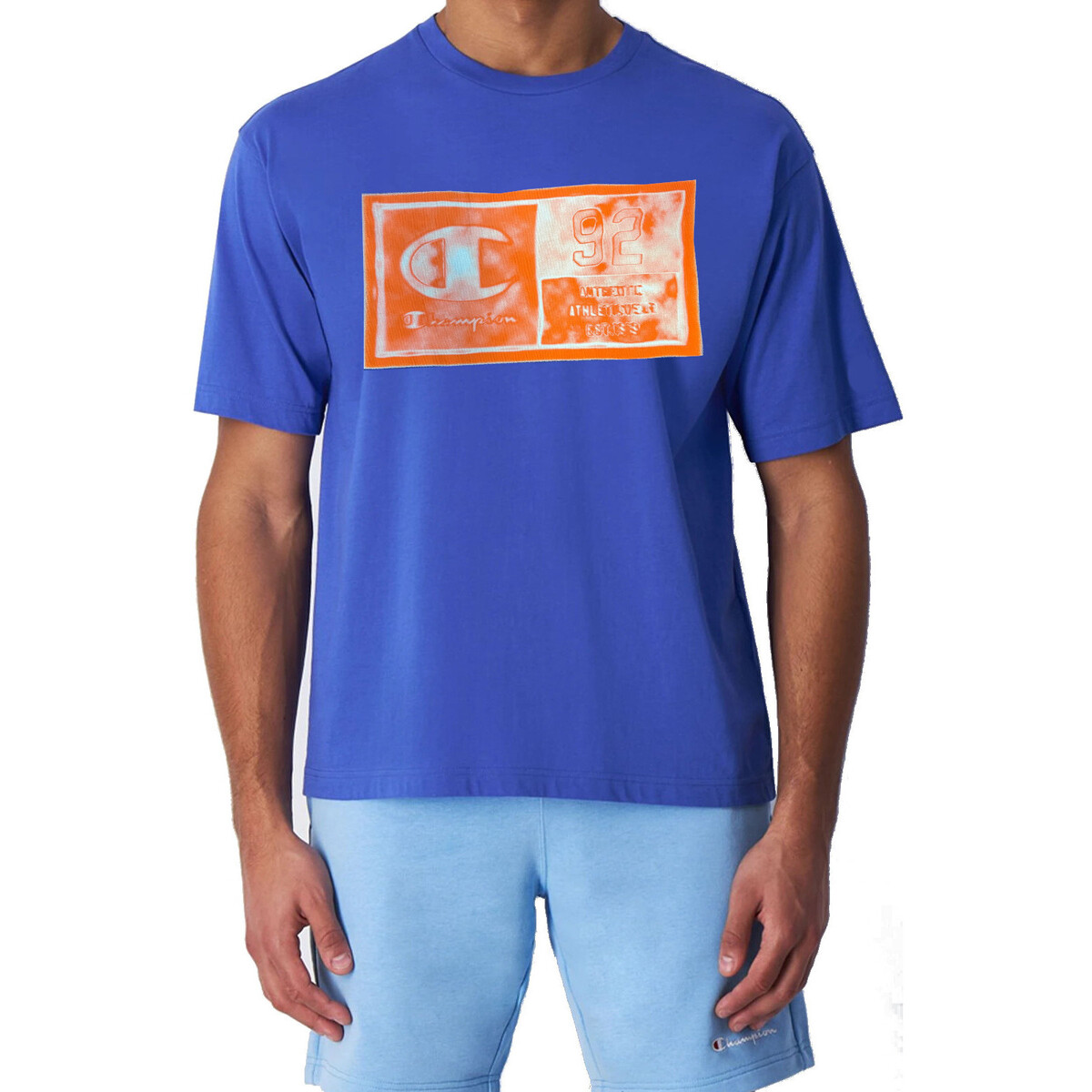 Kleidung Jungen T-Shirts Champion 306735 Blau