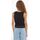 Kleidung Mädchen Tops Calvin Klein Jeans IG0IG02437 LOGO TAPE TOP-BEH BLACK Schwarz
