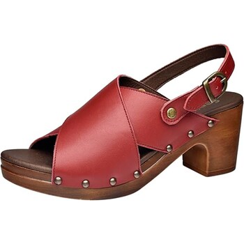 Schuhe Damen Sandalen / Sandaletten Sanita sia sandal Rot